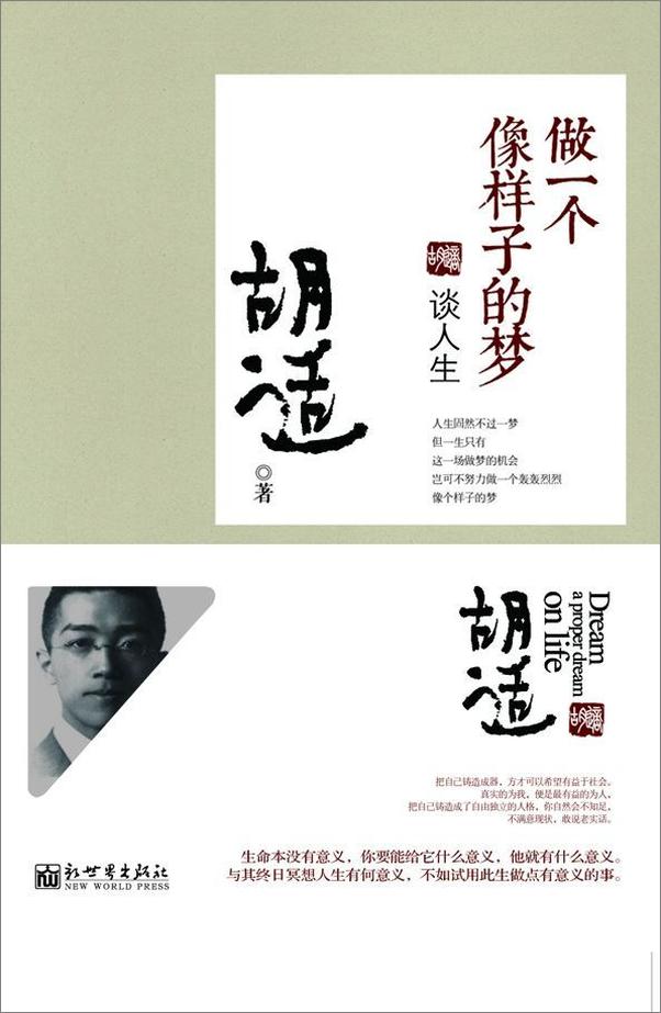 书籍《做一个像样子的梦：谈人生》 - 插图1