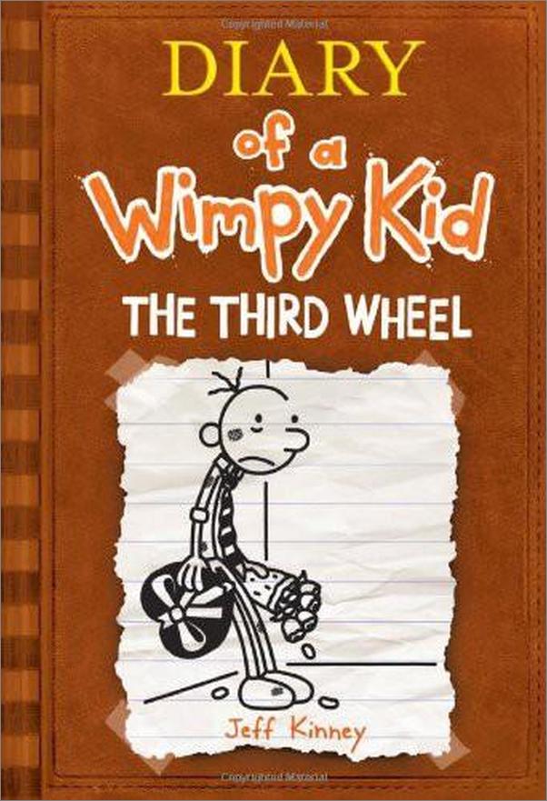 书籍《DiaryOfAWimpyKid07-TheThirdWheel》 - 插图1