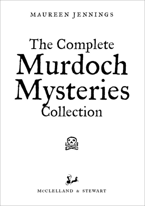 书籍《The Complete Murdoch Mysteries Collection》 - 插图2