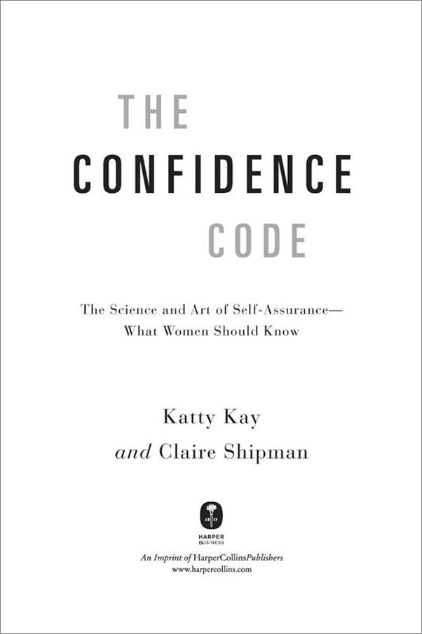 书籍《TheConfidenceCode_TheScienceandArtofSelf.epub》 - 插图2