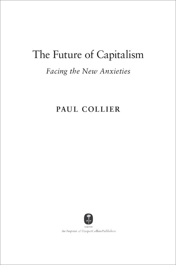 书籍《TheFutureofCapitalism》 - 插图1