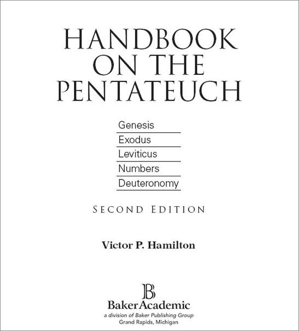 书籍《HandbookonthePentateuch_Genesis,Exodus,L.epub》 - 插图1