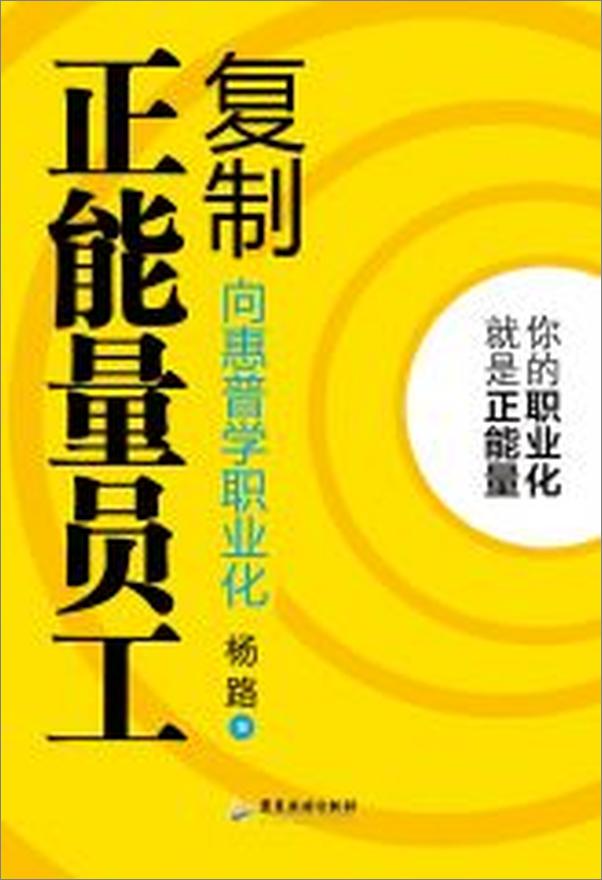 书籍《复制正能量员工：向惠普学职业化》 - 插图1