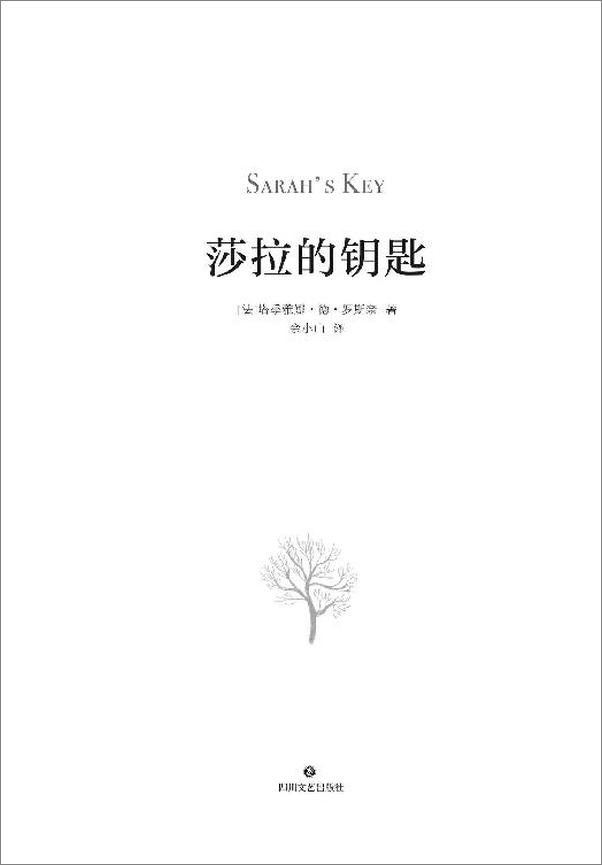 书籍《莎拉的钥匙》 - 插图2