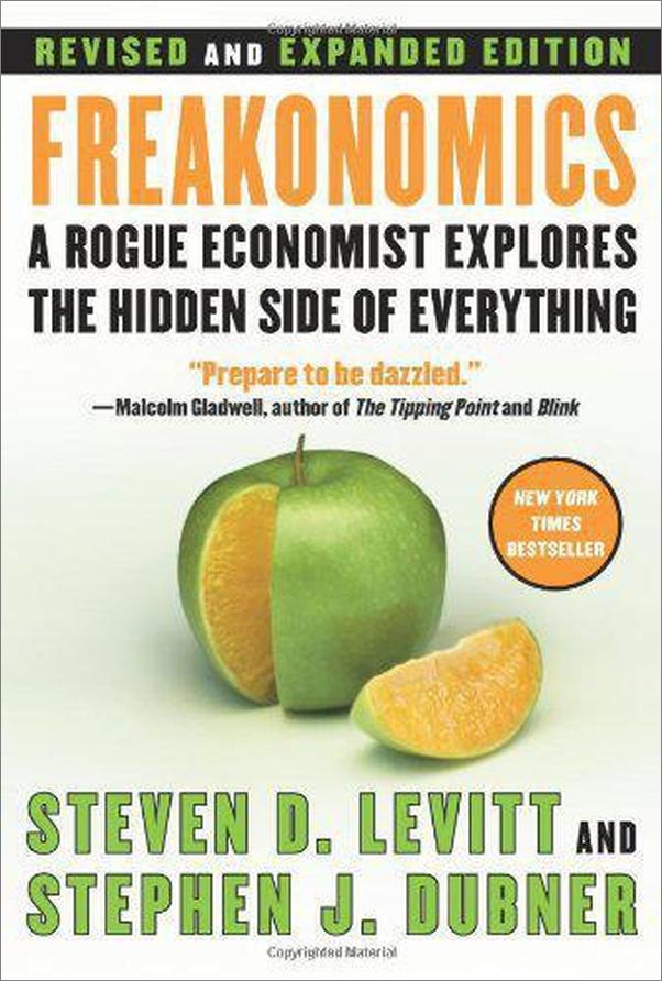 书籍《Freakonomics》 - 插图1