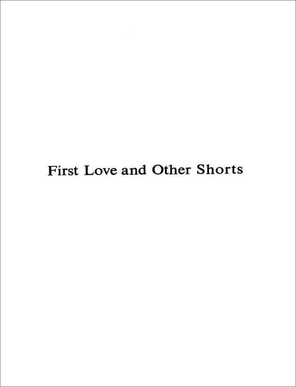 书籍《FirstLoveandOtherShorts》 - 插图2