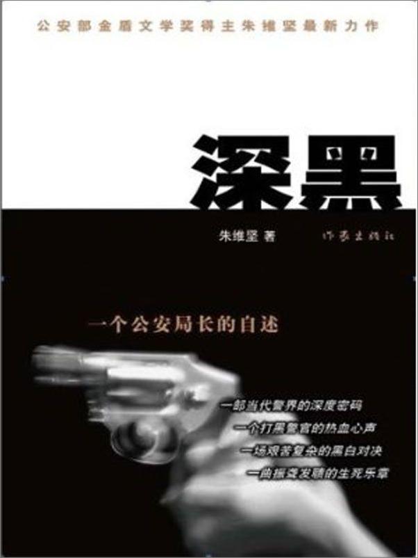 书籍《深黑_一个公安局长的自述》 - 插图1