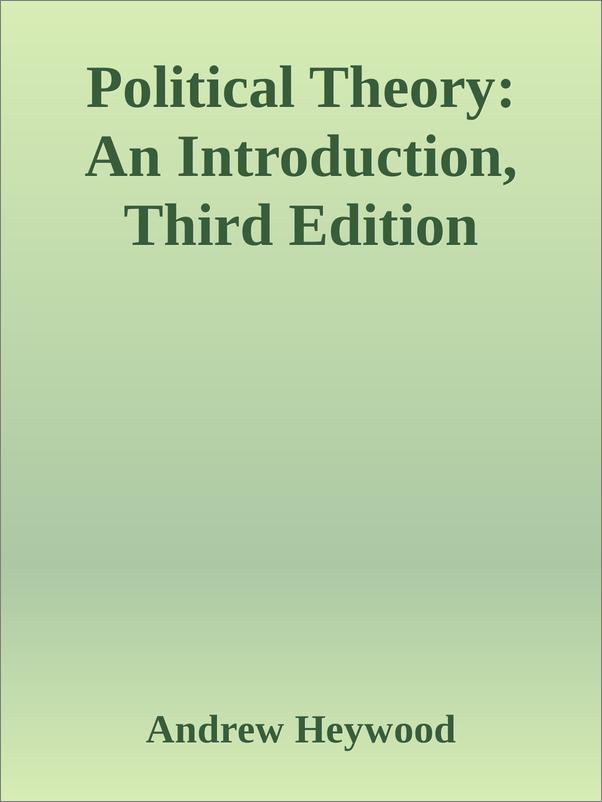 书籍《PoliticalTheory_AnIntroduction,ThirdEdit.epub》 - 插图1