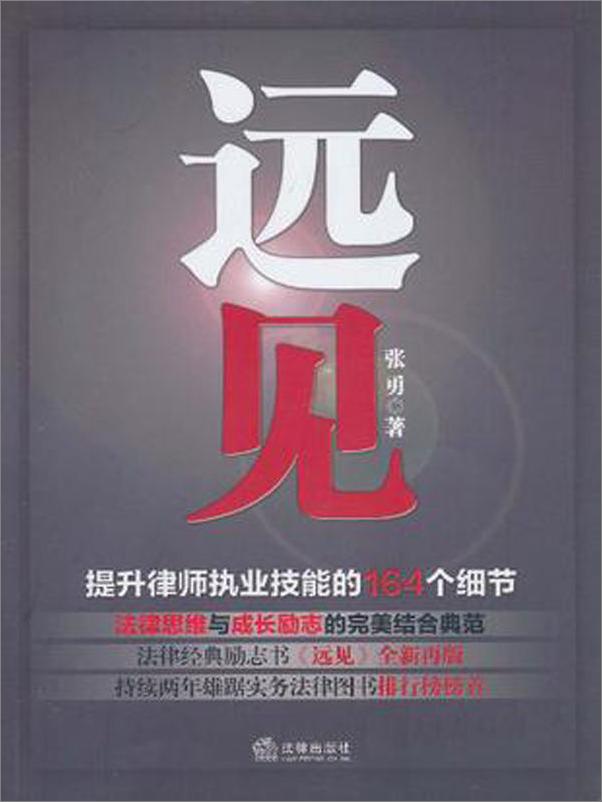 书籍《远见：提升律师执业技能的164个细节》 - 插图1