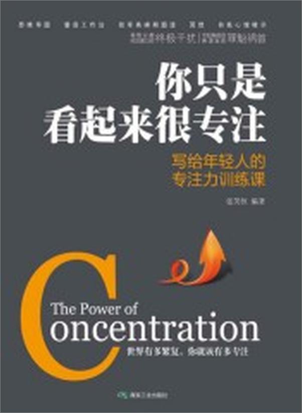 书籍《你只是看起来很专注：写给年轻人的专注力训练课》 - 插图1
