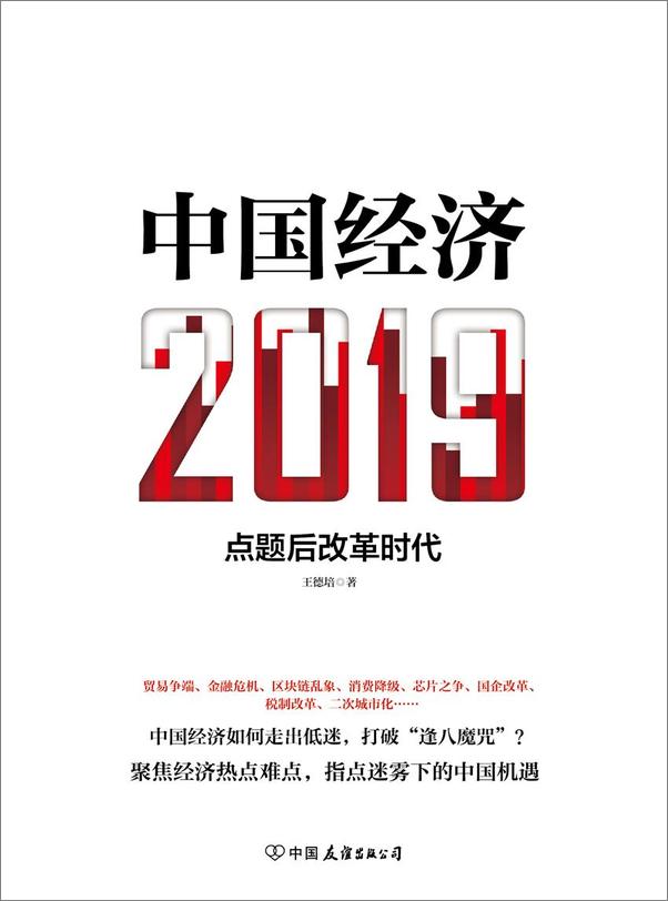 书籍《中国经济2019》 - 插图1