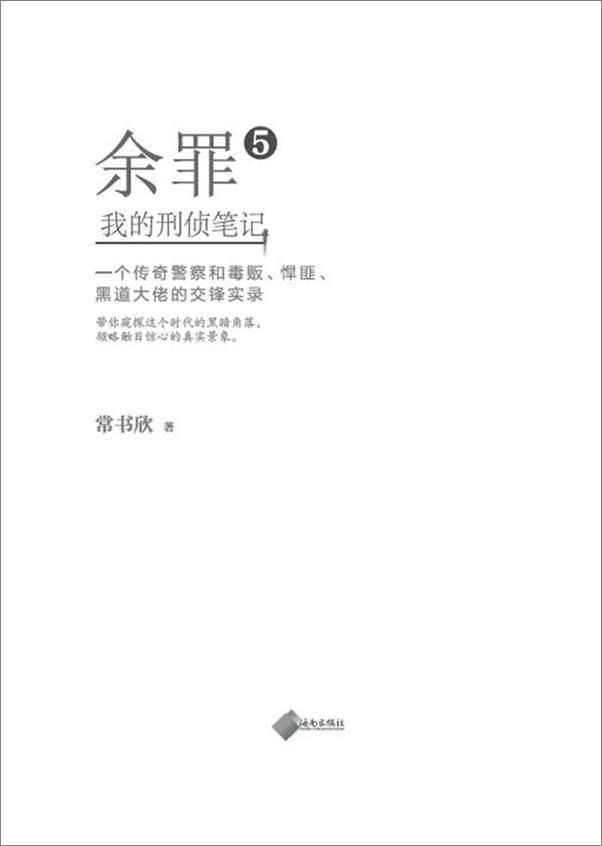书籍《余罪：我的刑侦笔记5》 - 插图1