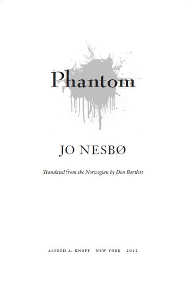 书籍《HarryHole09Phantom》 - 插图2