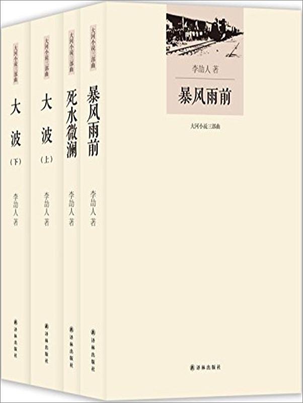 书籍《李劼人大河小说三部曲_死水微澜+暴风雨前+大波》 - 插图1