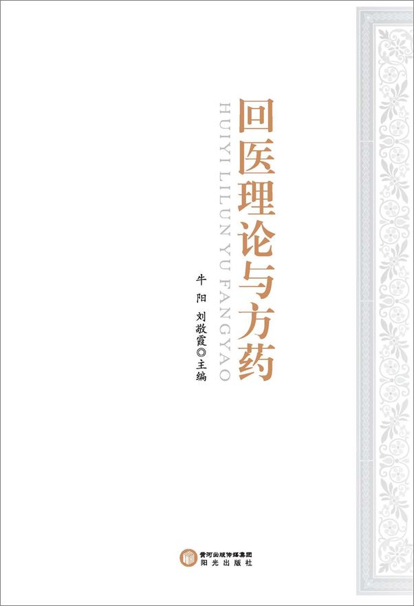 书籍《回医理论与方药》 - 插图1