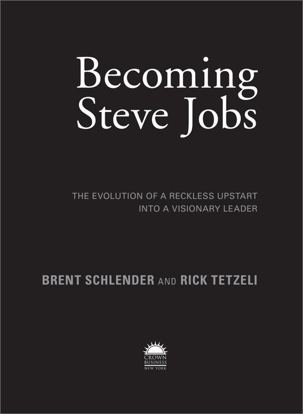 书籍《BecomingSteveJobs_TheEvolutionofaReckles.epub》 - 插图2