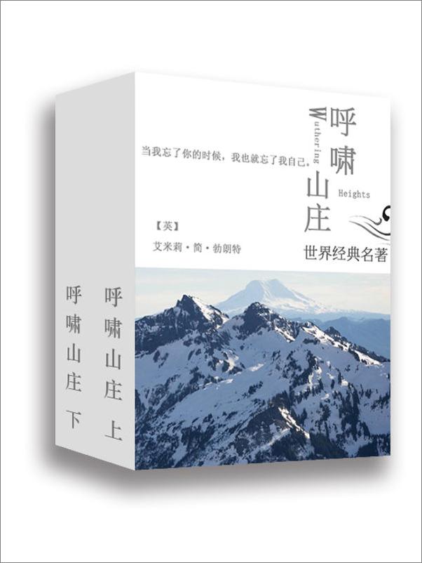书籍《世界文学名著：呼啸山庄》 - 插图1