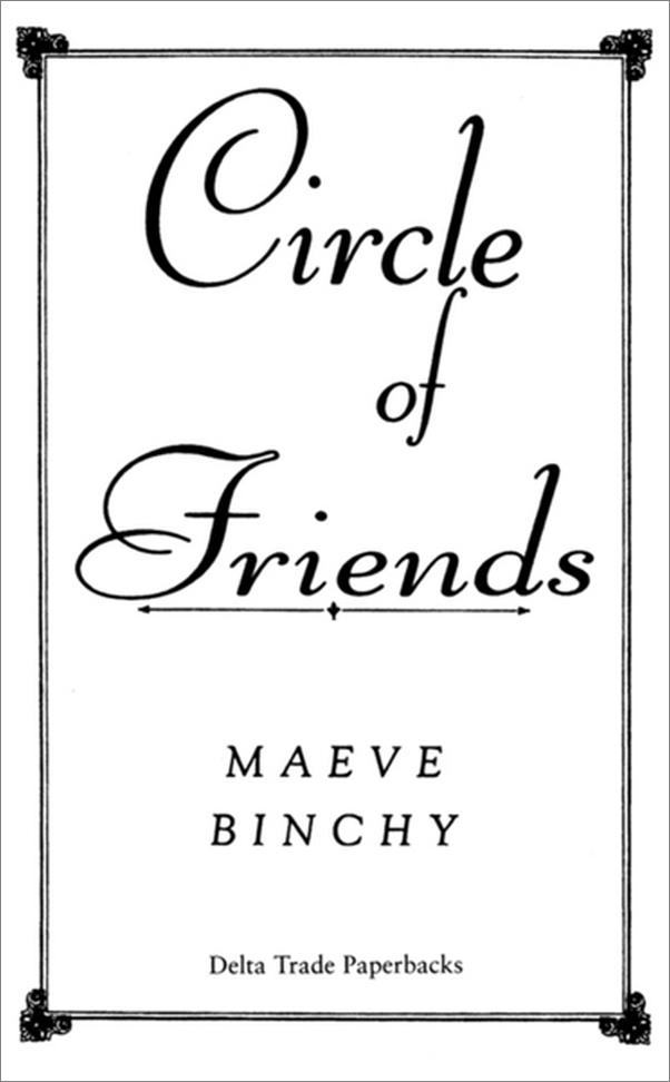 书籍《CircleofFriends_ANovel》 - 插图1