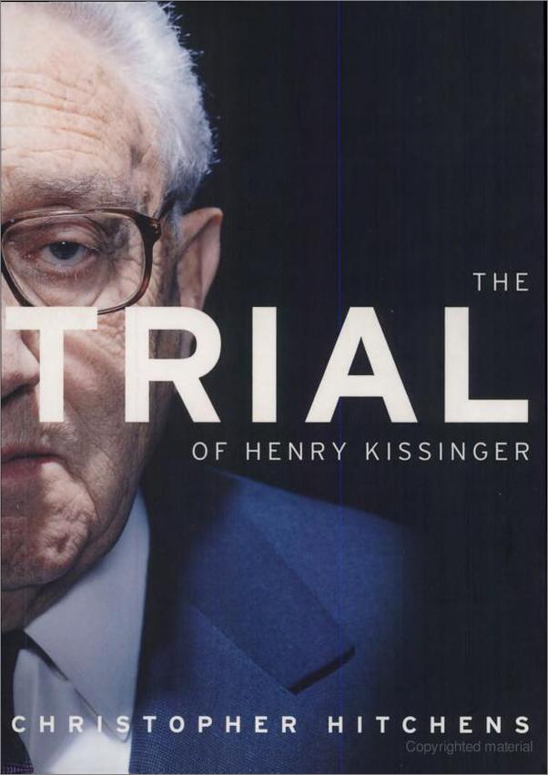 书籍《TheTrialofHenryKissinger》 - 插图1