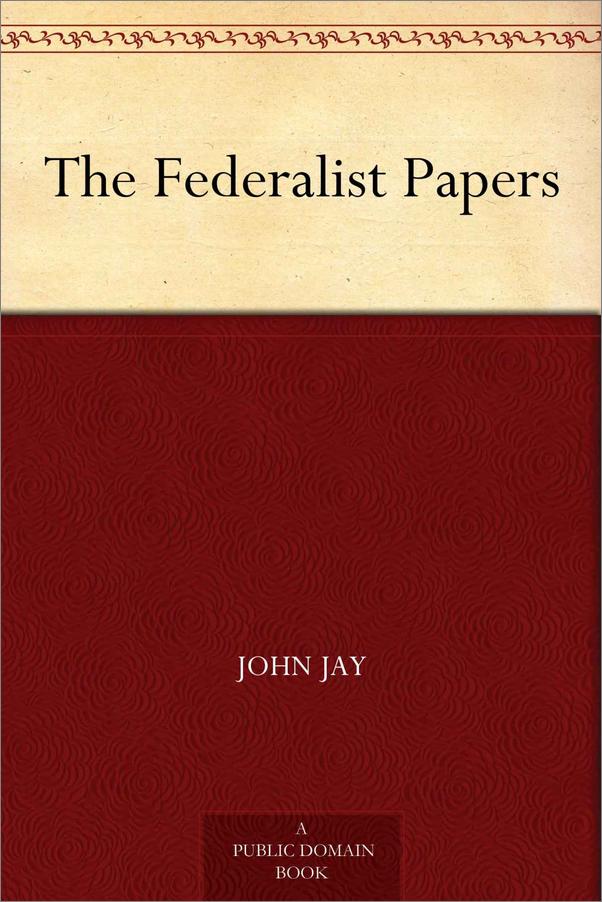 书籍《TheFederalistPapers》 - 插图1