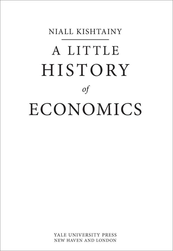 书籍《ALittleHistoryofEconomics》 - 插图2