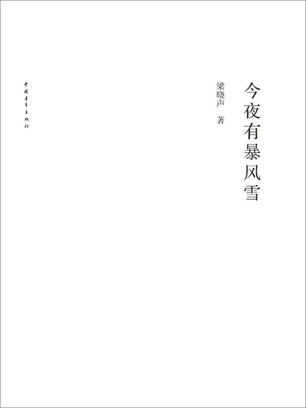 书籍《今夜有暴风雪)》 - 插图1