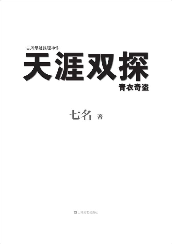 书籍《天涯双探：青衣奇盗》 - 插图2